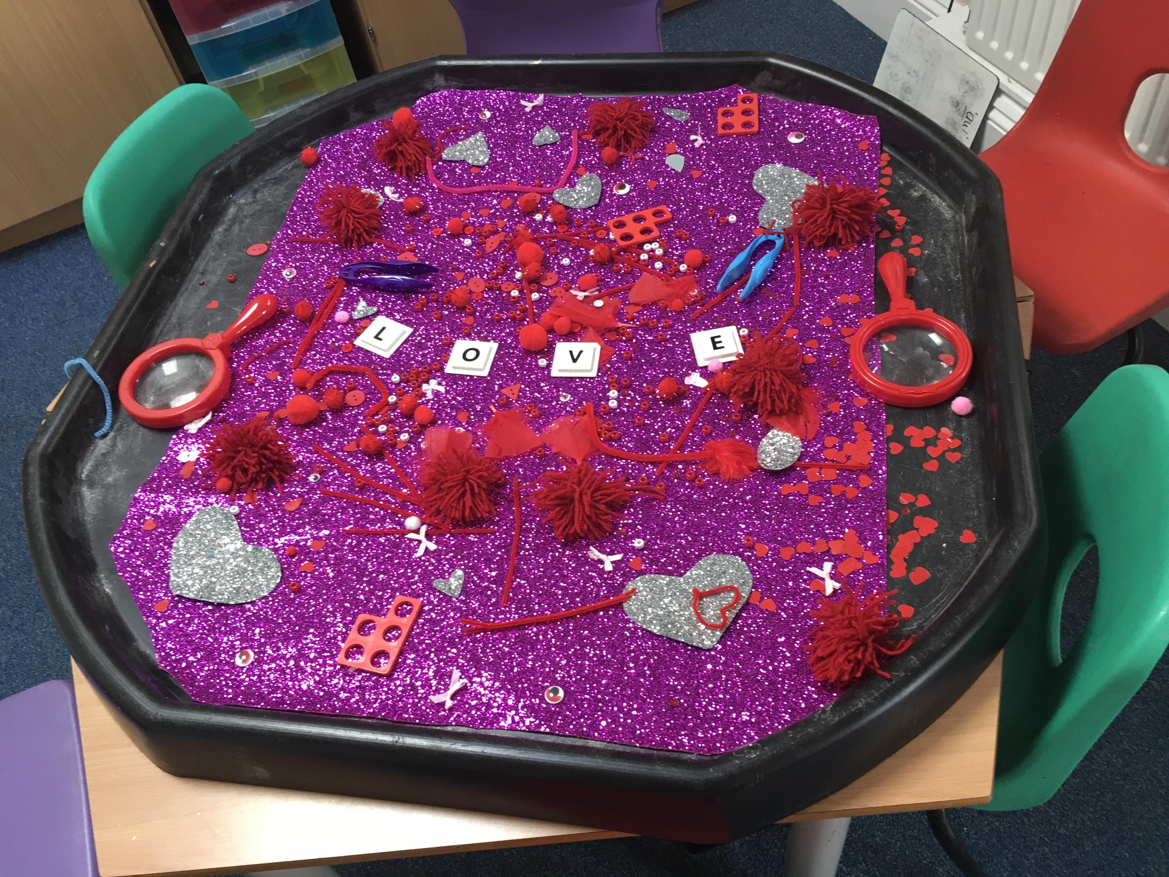 Fine motor skills and sensory activities