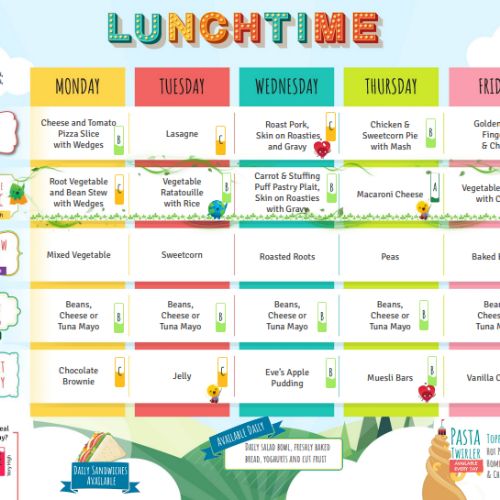 Autumn / Winter Menus